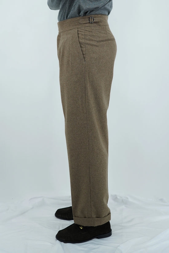 Gurkha biforcato in flanella quercia fondo 23cm