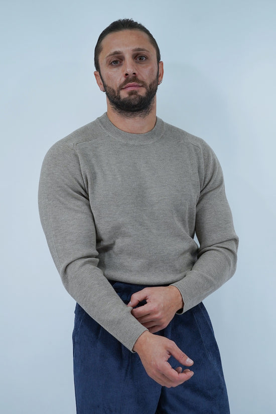 Girocollo due fili beige