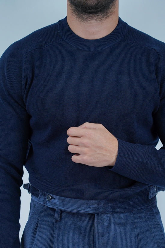 Girocollo due fili blu