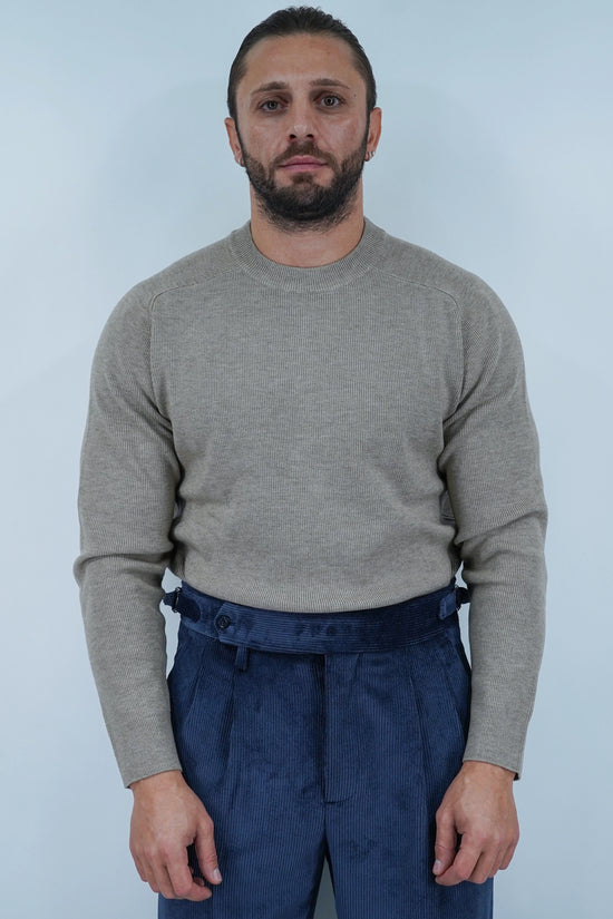 Girocollo due fili beige