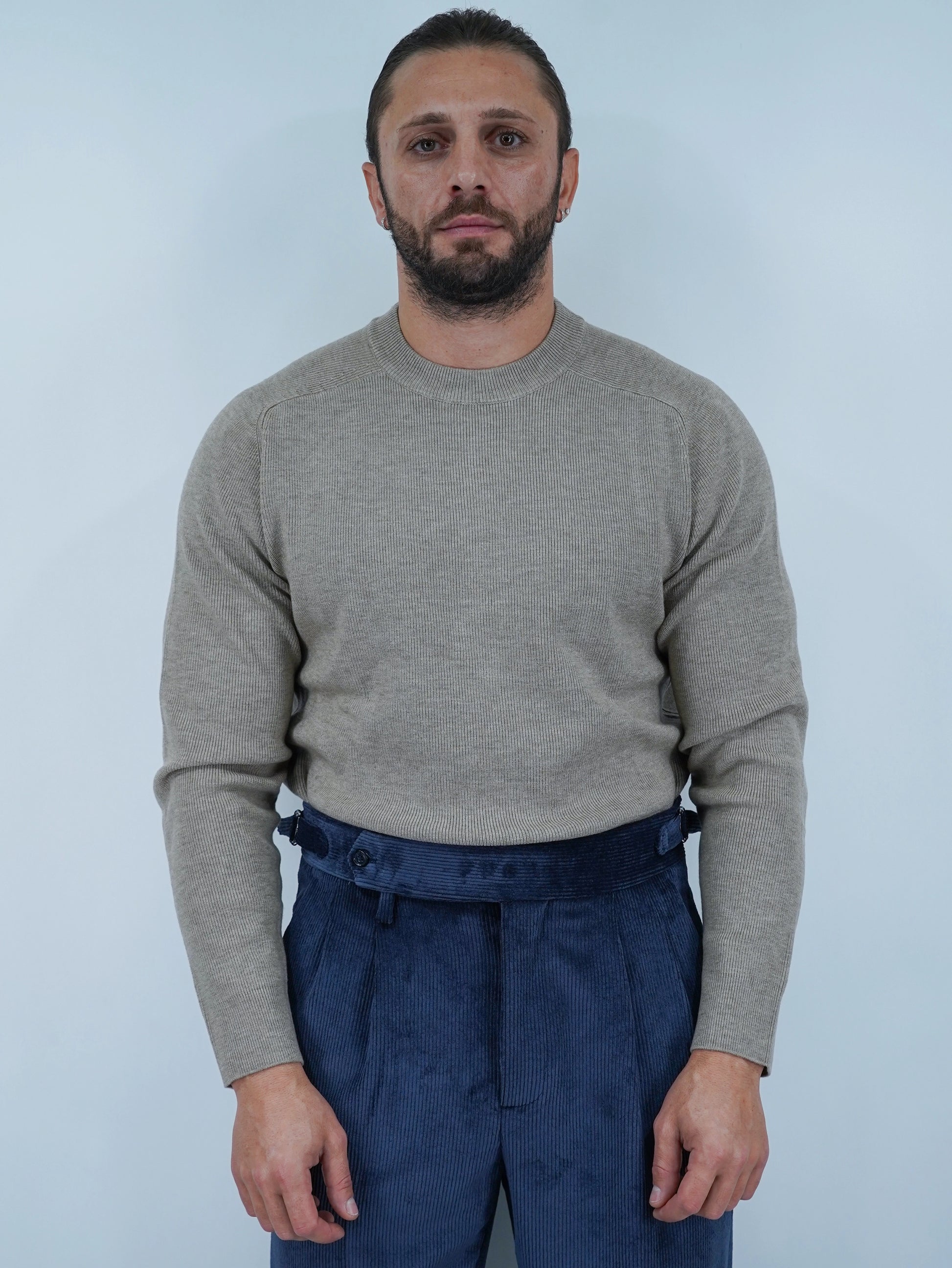 Girocollo due fili beige