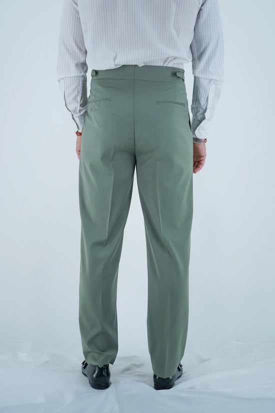 Gurkha 1 bottone - Fondo 20/23cm | Doppia Fibbia Regolabile | Verde Oliva