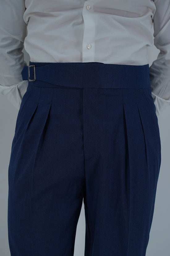 Gurkha Heritage Con Fibbia Laterale- Fondo 22/25cm | Doppia Fibbia Regolabile | Solaro Blu Oceano