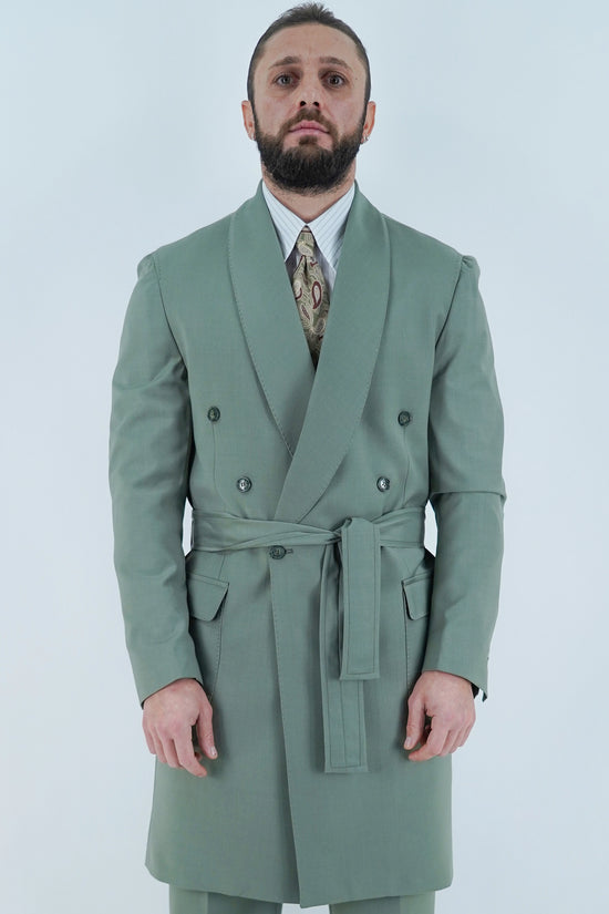 Giacca Heritage Lunga Doppio Petto - Linea Extensive | Verde Oliva
