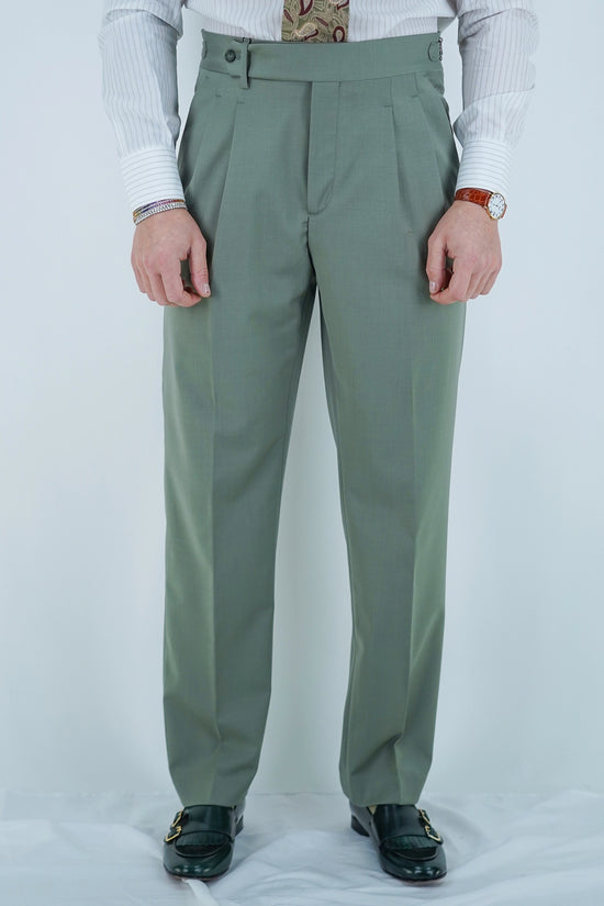 Gurkha 1 bottone - Fondo 20/23cm | Doppia Fibbia Regolabile | Verde Oliva