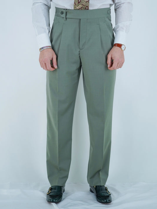 Gurkha 1 bottone - Fondo 20/23cm | Doppia Fibbia Regolabile | Verde Oliva