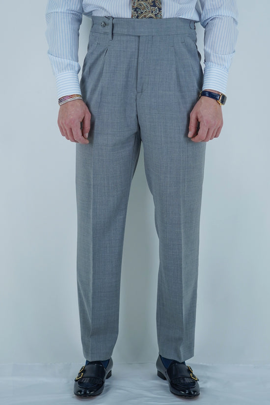 Gurkha 1 bottone - Fondo 20/23cm | Doppia Fibbia Regolabile | Grigio Urbano