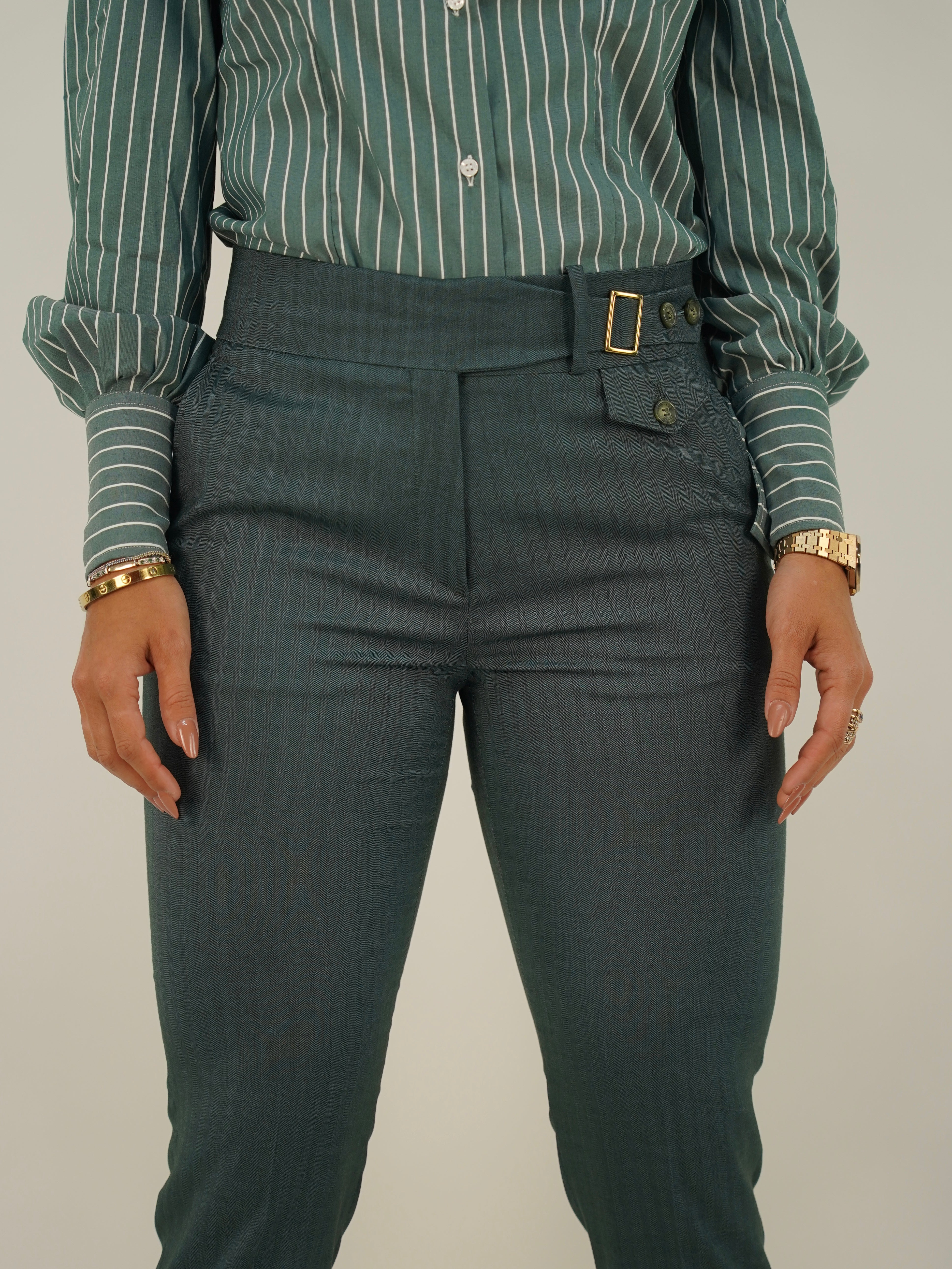Tailleur doppiopetto smeraldo
