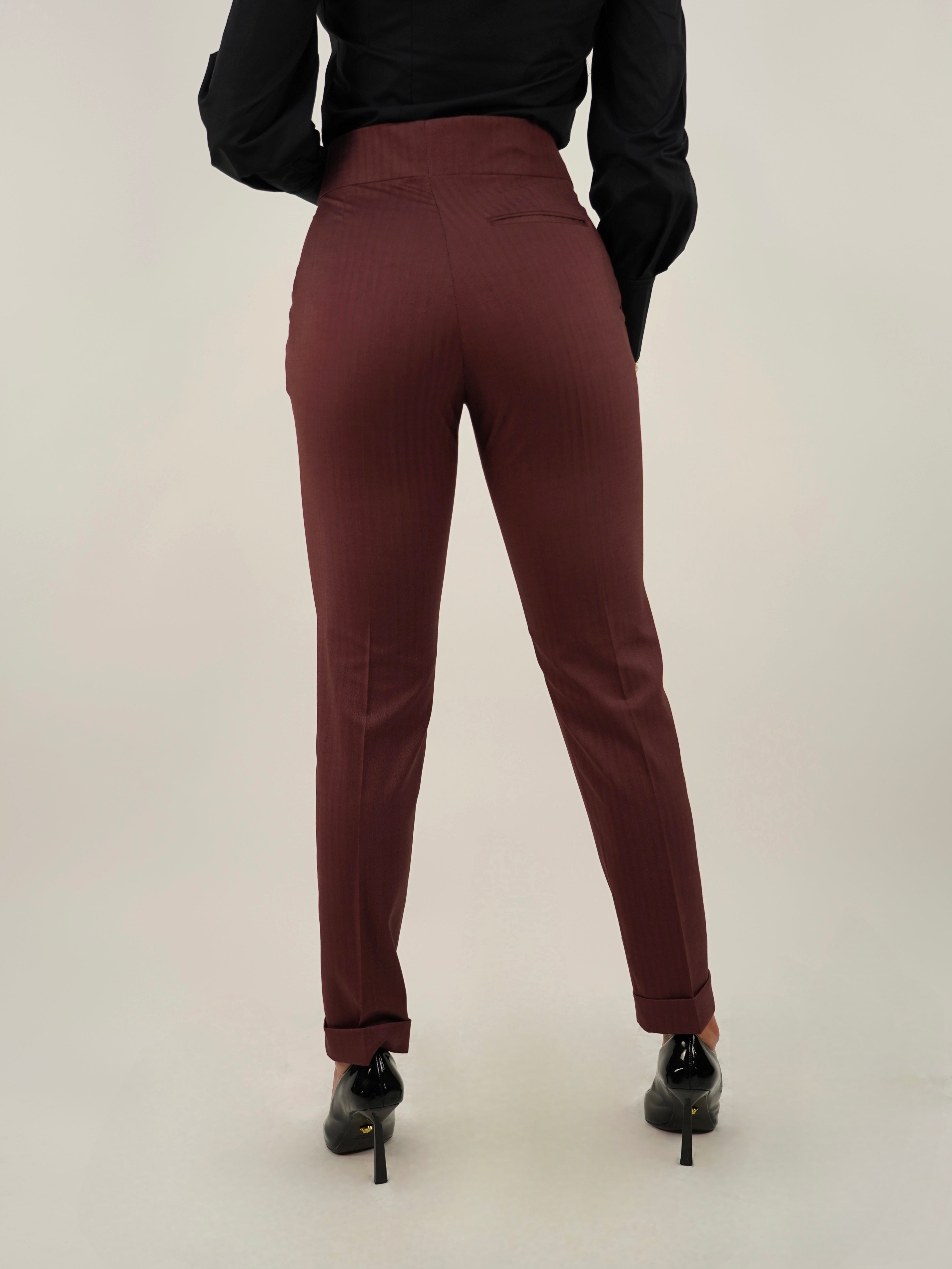 Tailleur doppiopetto rubino