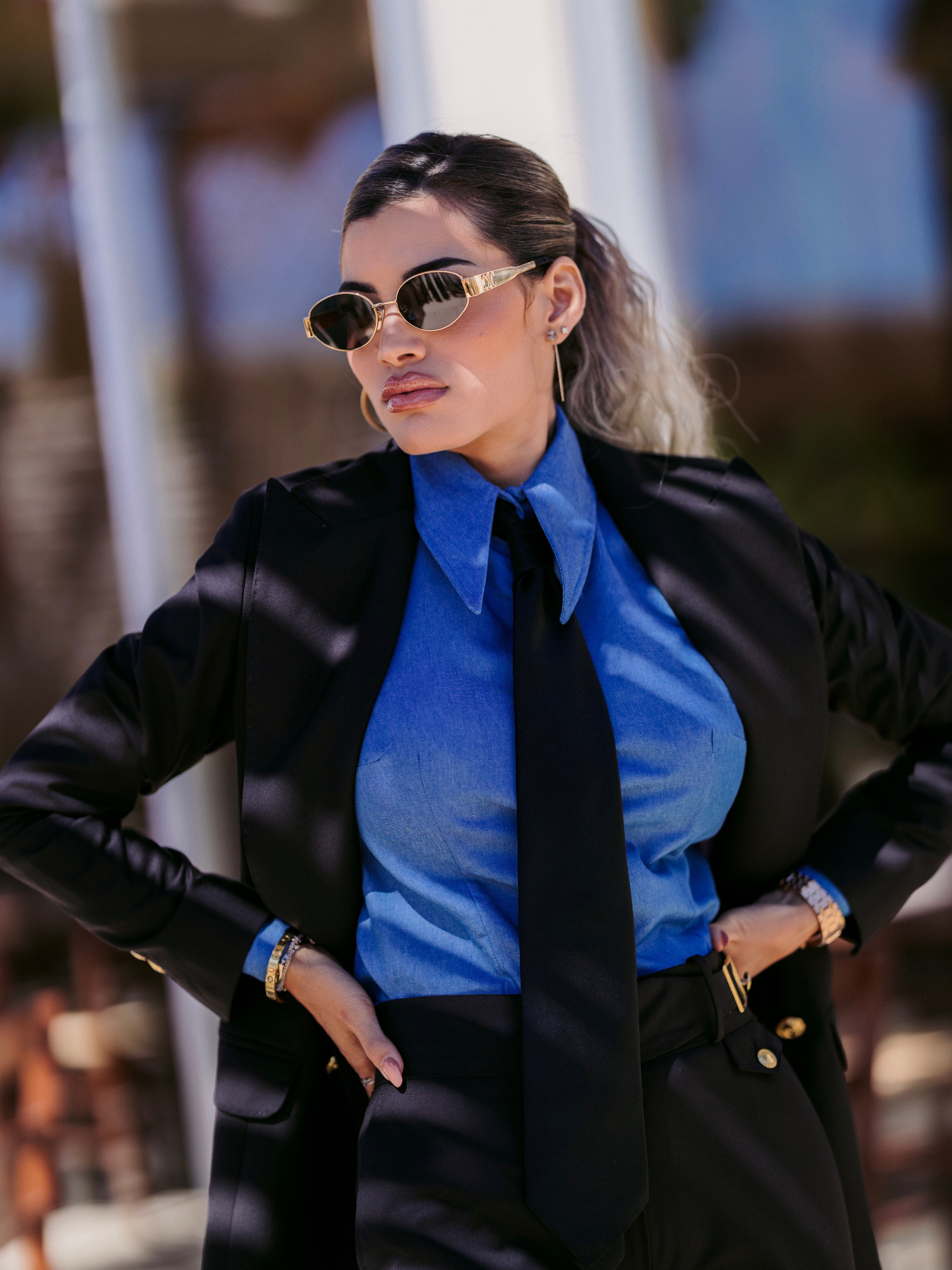 Tailleur doppiopetto nero