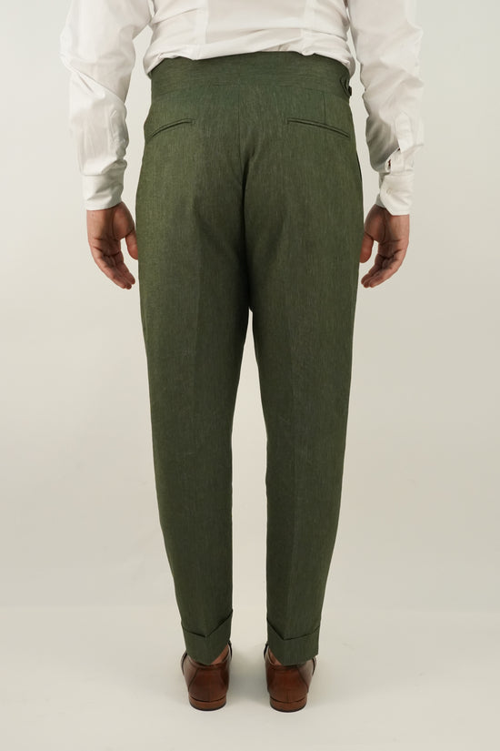 Gurkha royal fiammato verde con gancio oro