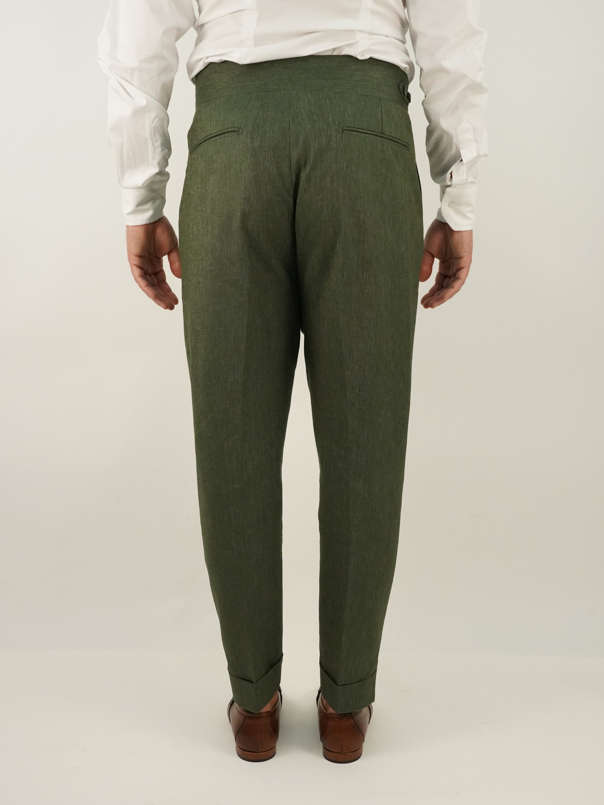 Gurkha royal fiammato verde con gancio oro