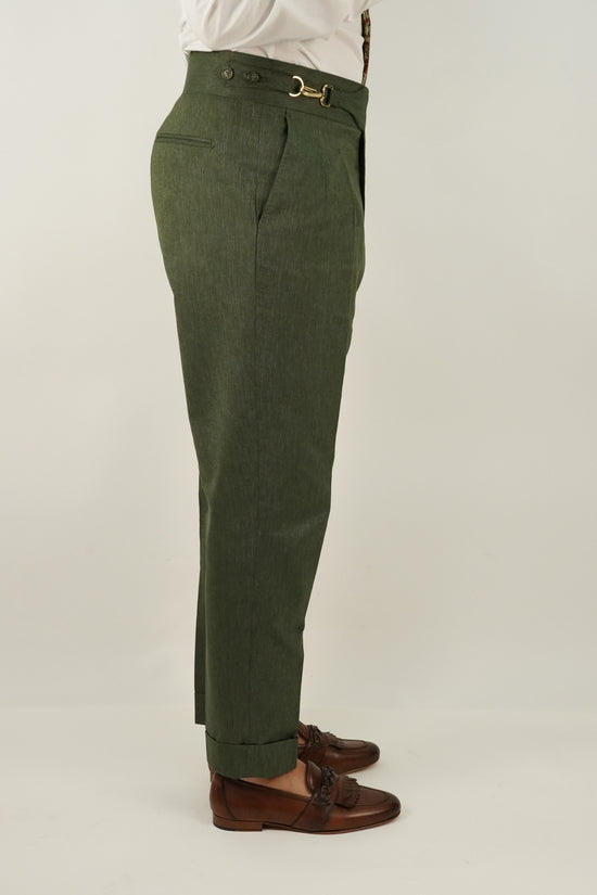 Gurkha royal fiammato verde con gancio oro