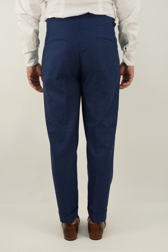 Gurkha royal fiammato blu oltremare con gancio oro