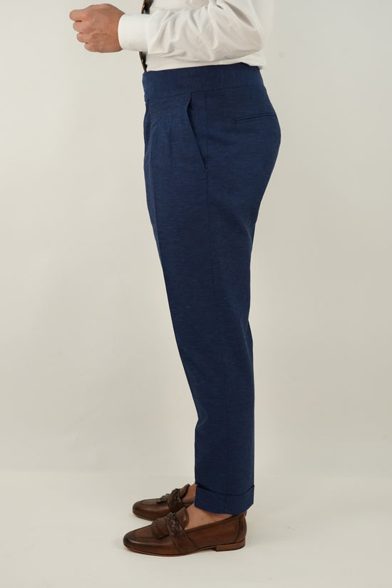 Gurkha royal fiammato blu oltremare con gancio oro