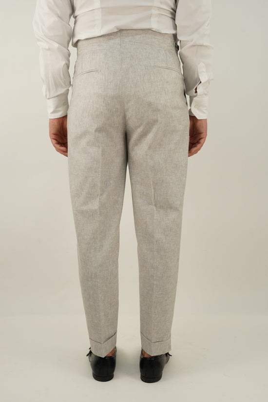 Gurkha royal fiammato grigio perla con gancio oro