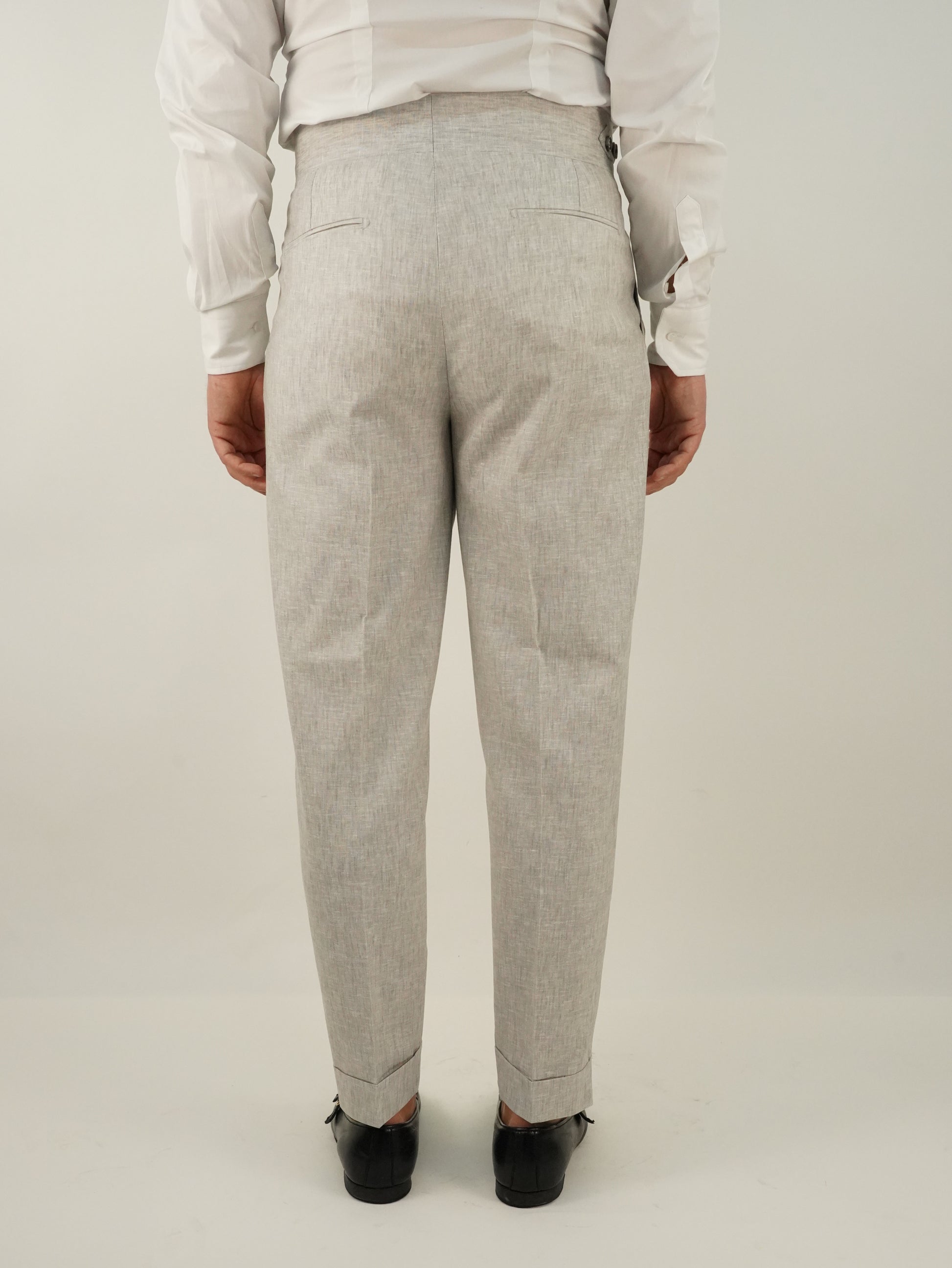 Gurkha royal fiammato grigio perla con gancio oro