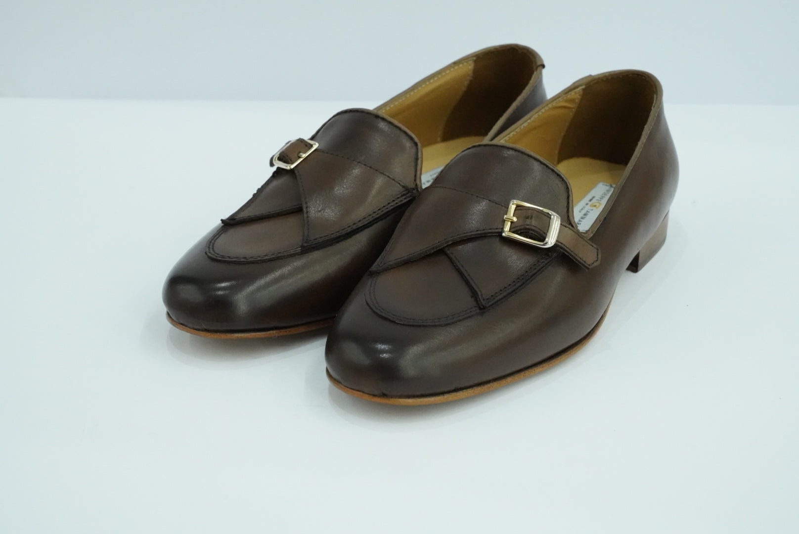 Mocassino moro con fibbia