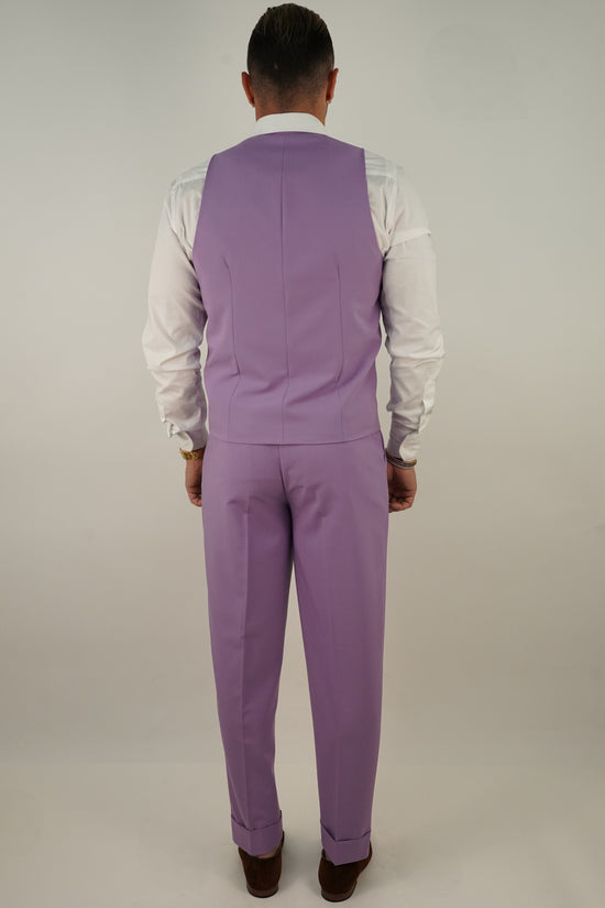 Panciotto Doppiopetto 6 bottoni lilla