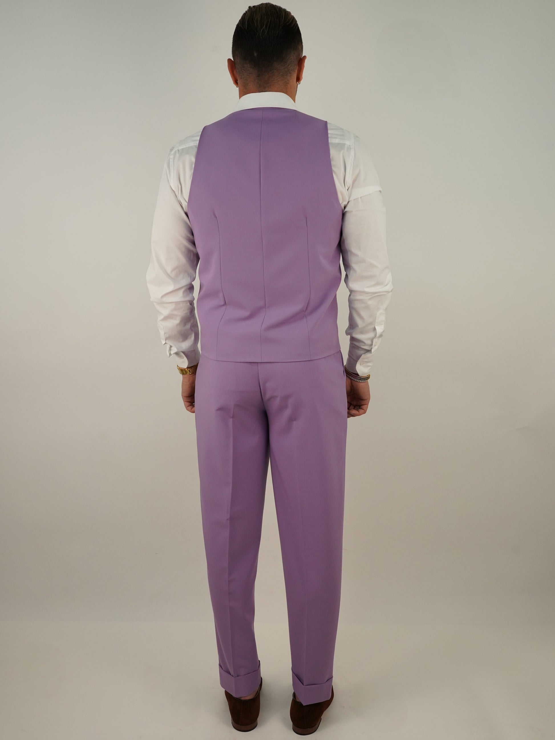 Panciotto Doppiopetto 6 bottoni lilla