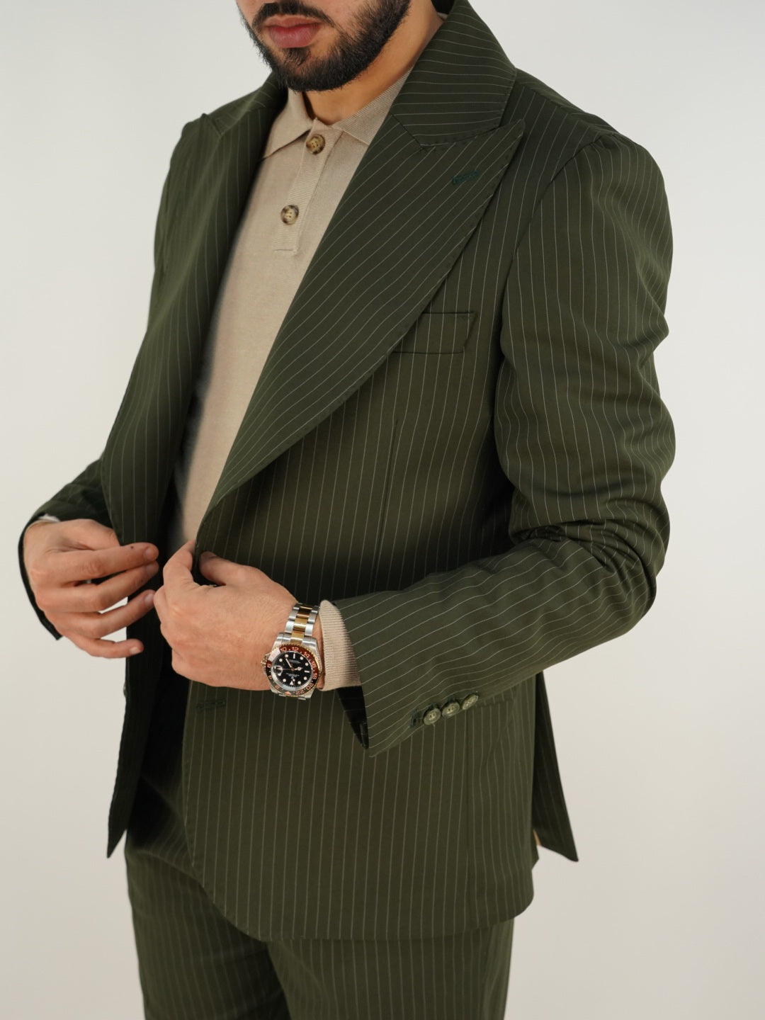 Gilet Uomo In Lana Tweed Spina Di Pesce – Monopetto Slim Fit, Verde, Taglie XS-3XL, Perfetto Per Matrimoni