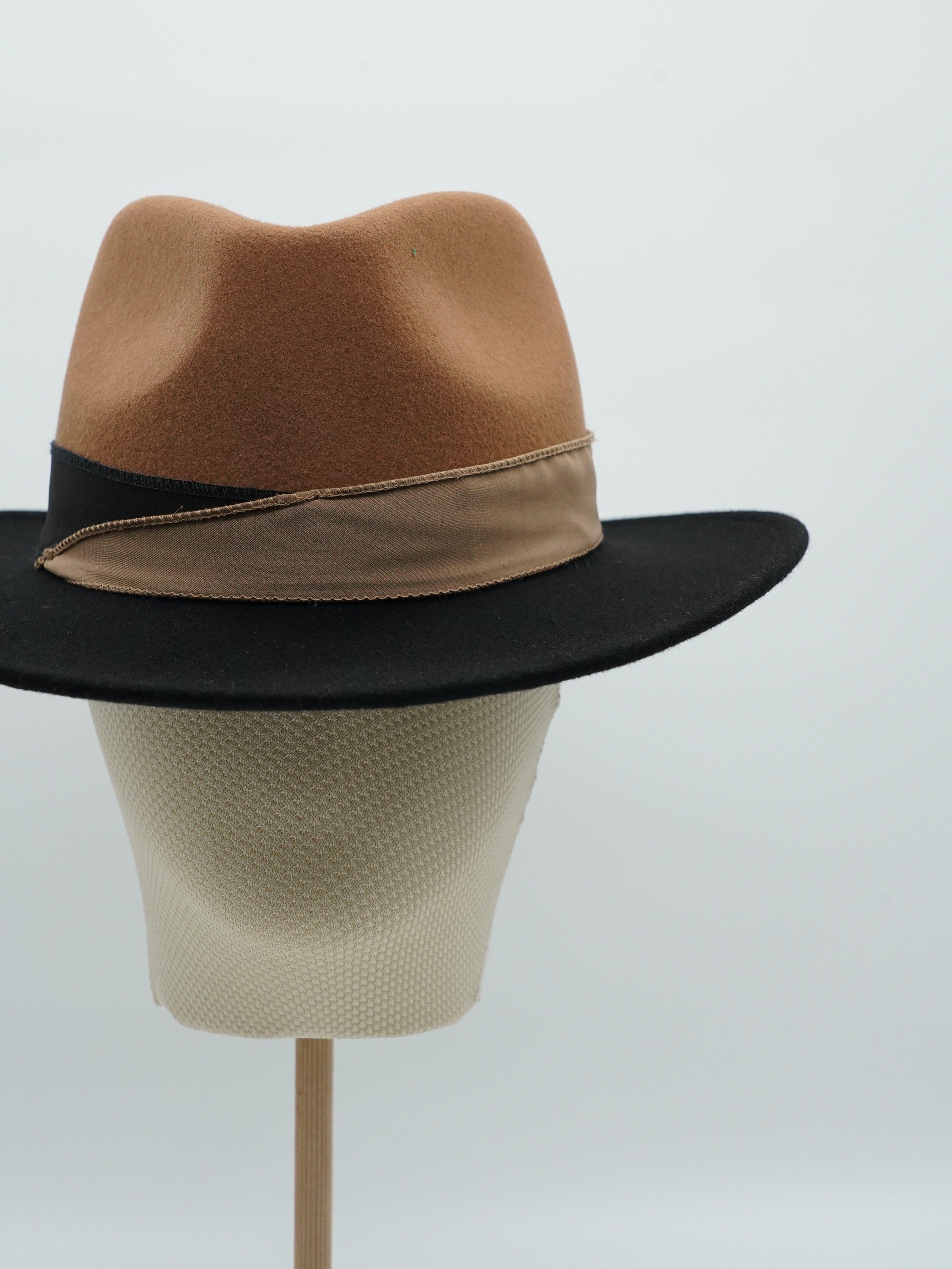 Cappello Texas Nero/Alce in feltro