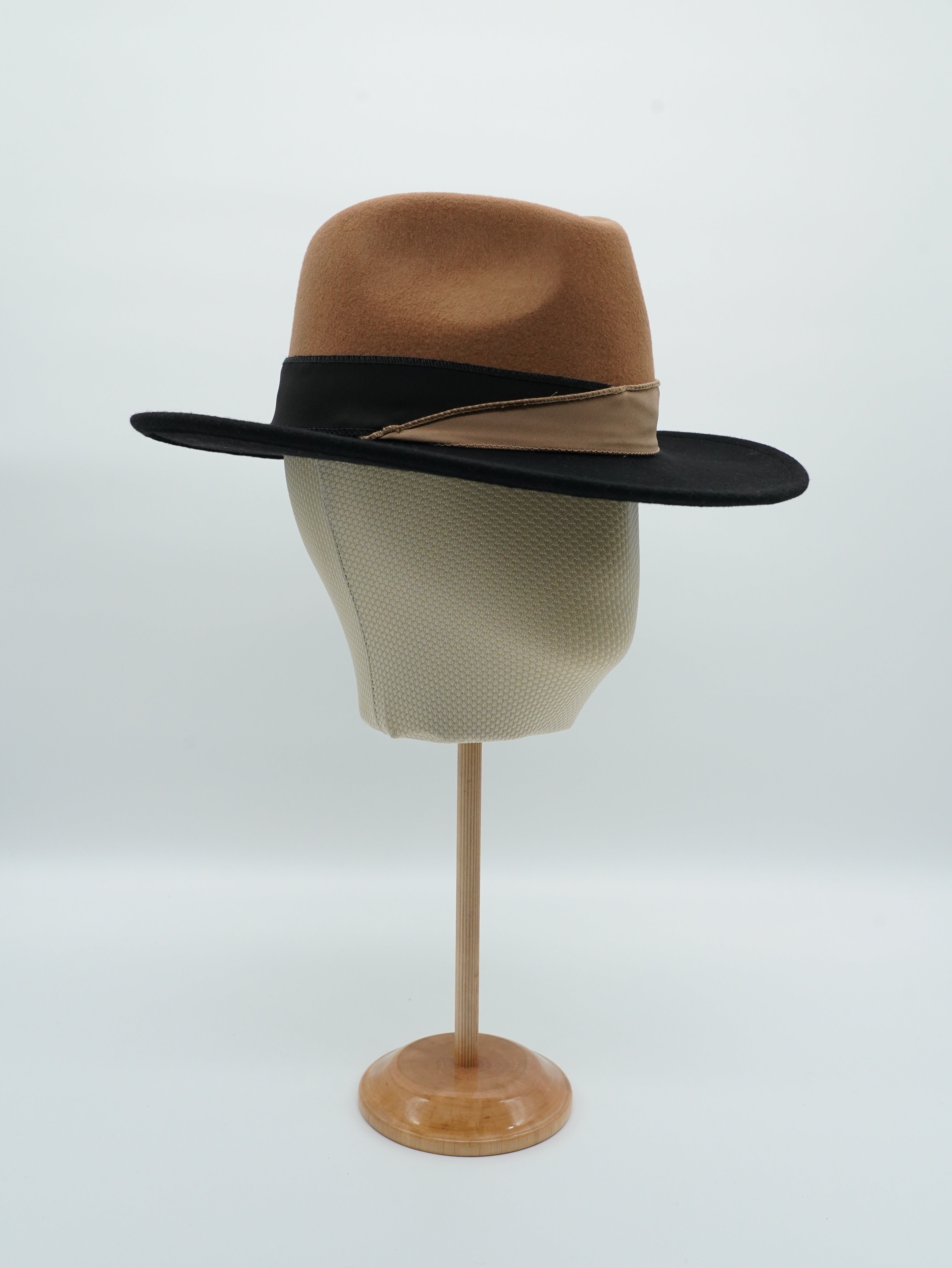 Cappello Texas Nero/Alce in feltro