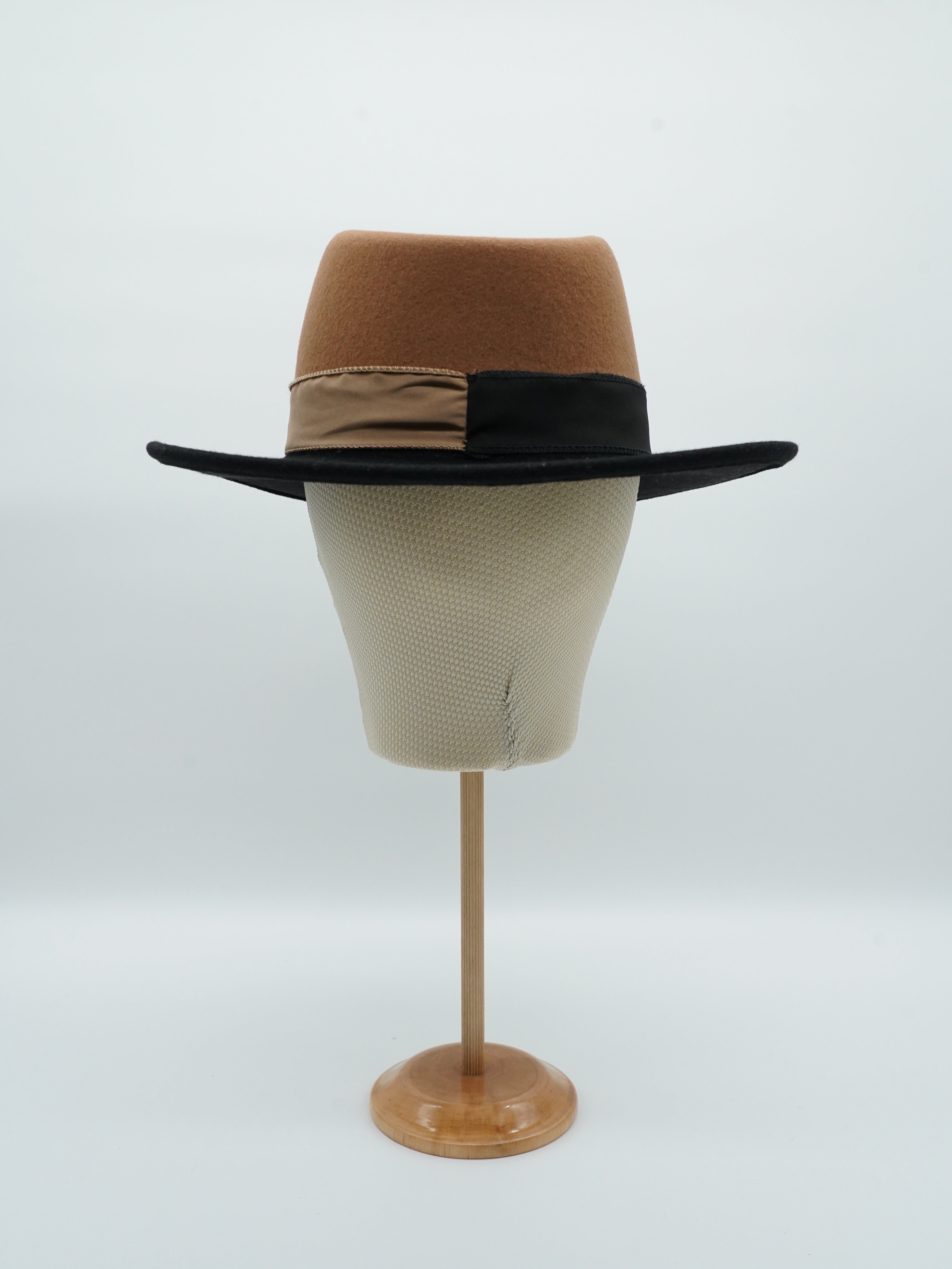 Cappello Texas Nero/Alce in feltro