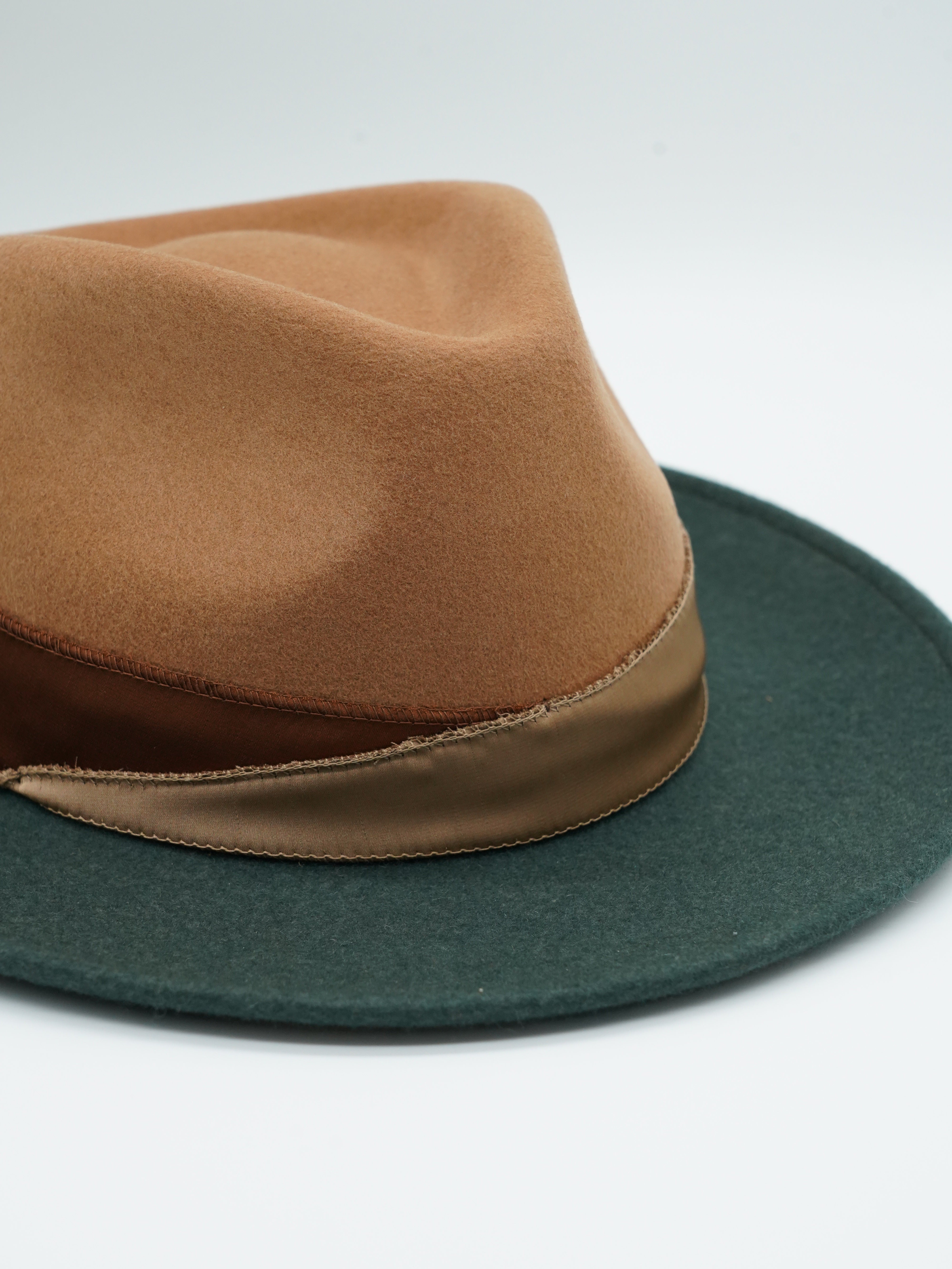 Cappello Texas Verde/Alce in feltro