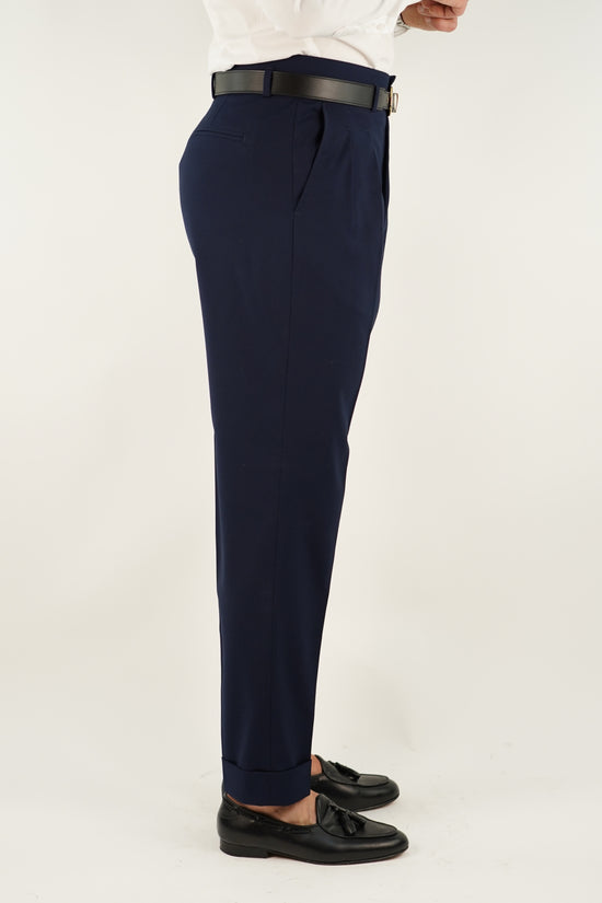 Gurkha blu oltremare con passanti