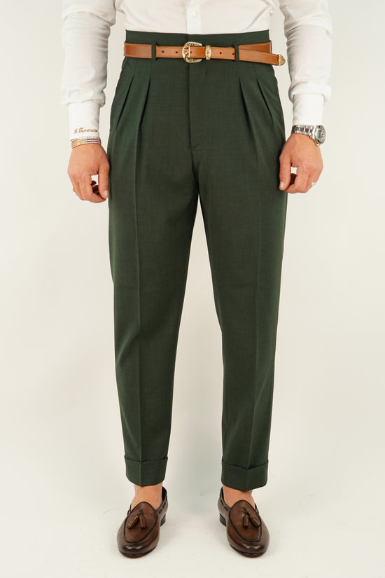 Gurkha verde malachite con passanti