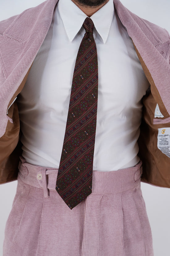 Giacca Cropped Doppiopetto in Velluto - Linea Extensive | Rosa