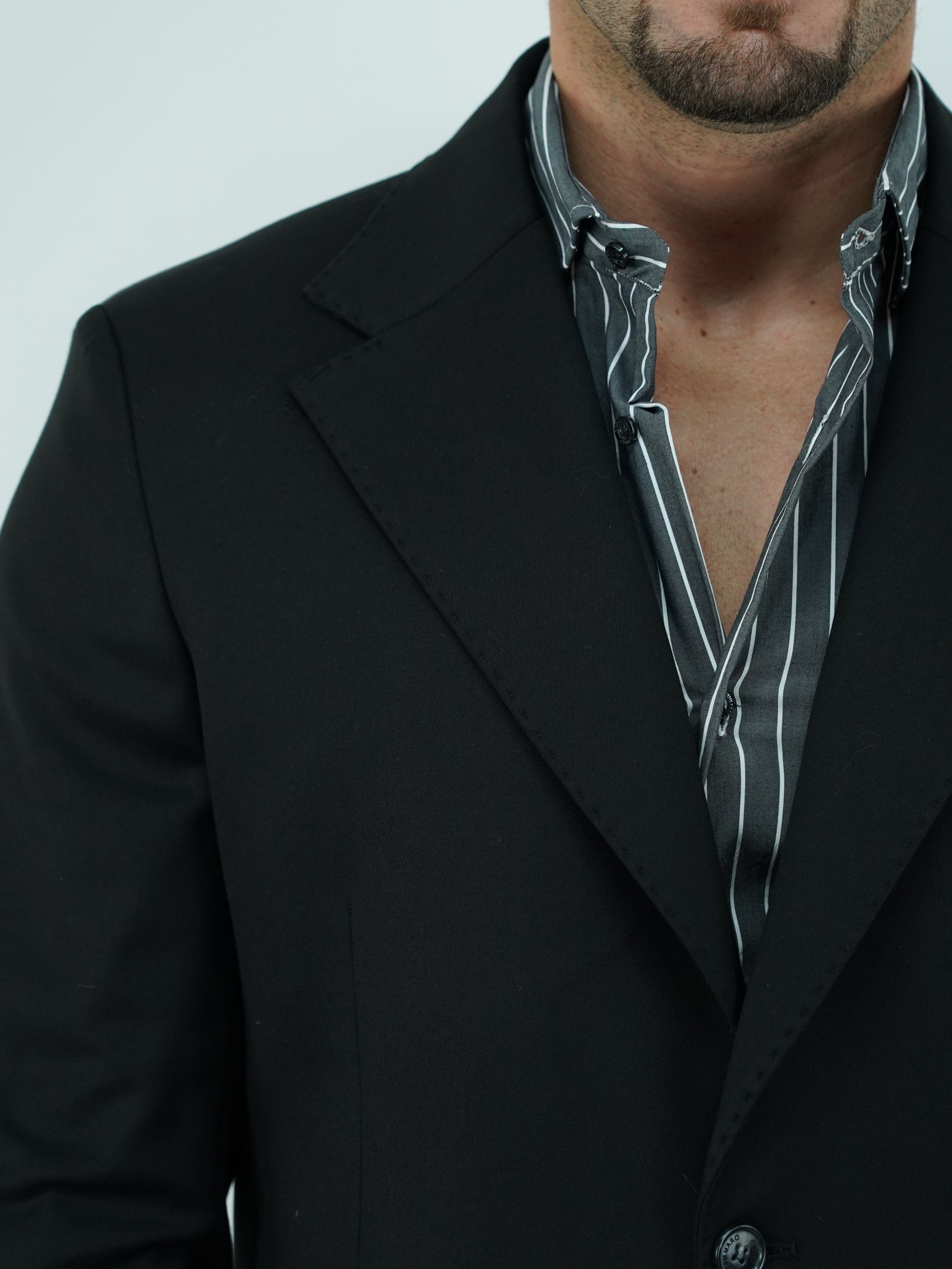 Giacca harmonious petto napoli nera