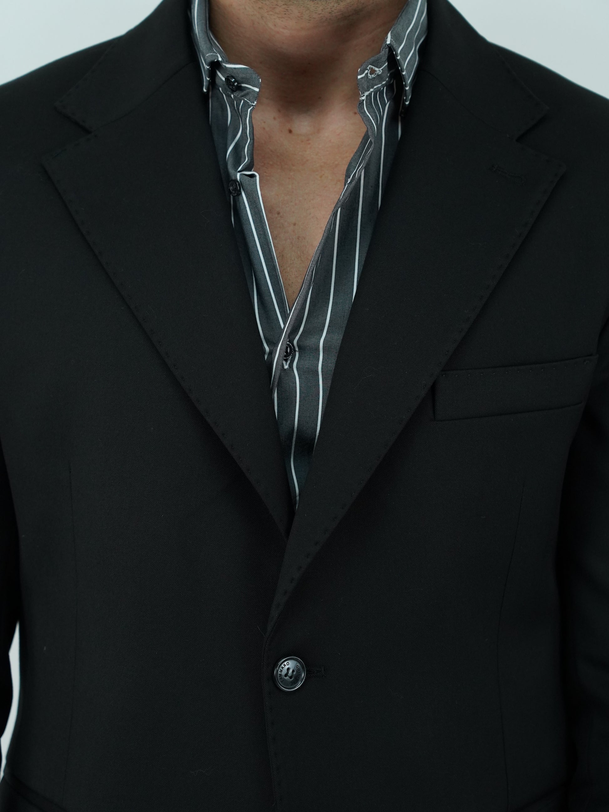 Giacca harmonious petto napoli nera