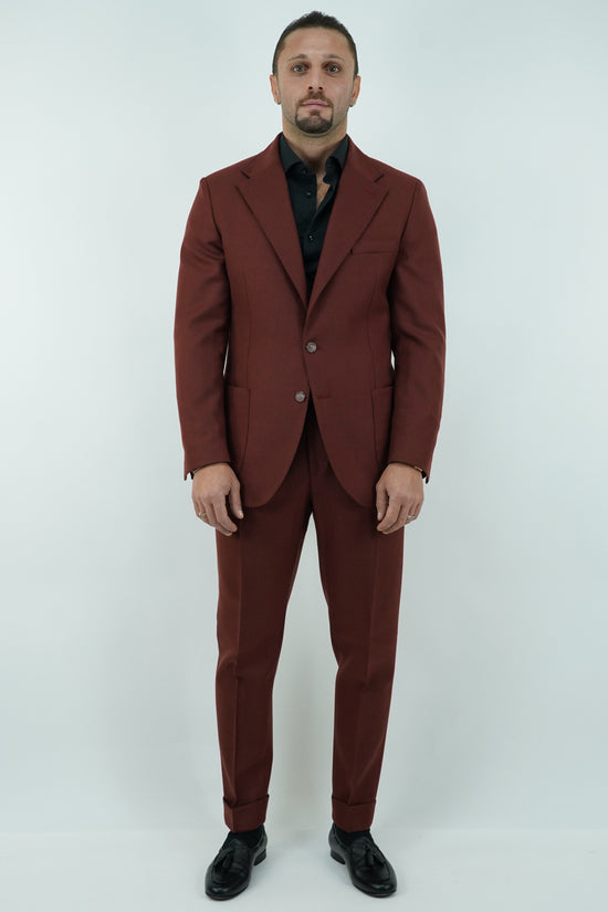 Giacca harmonious petto napoli mattone