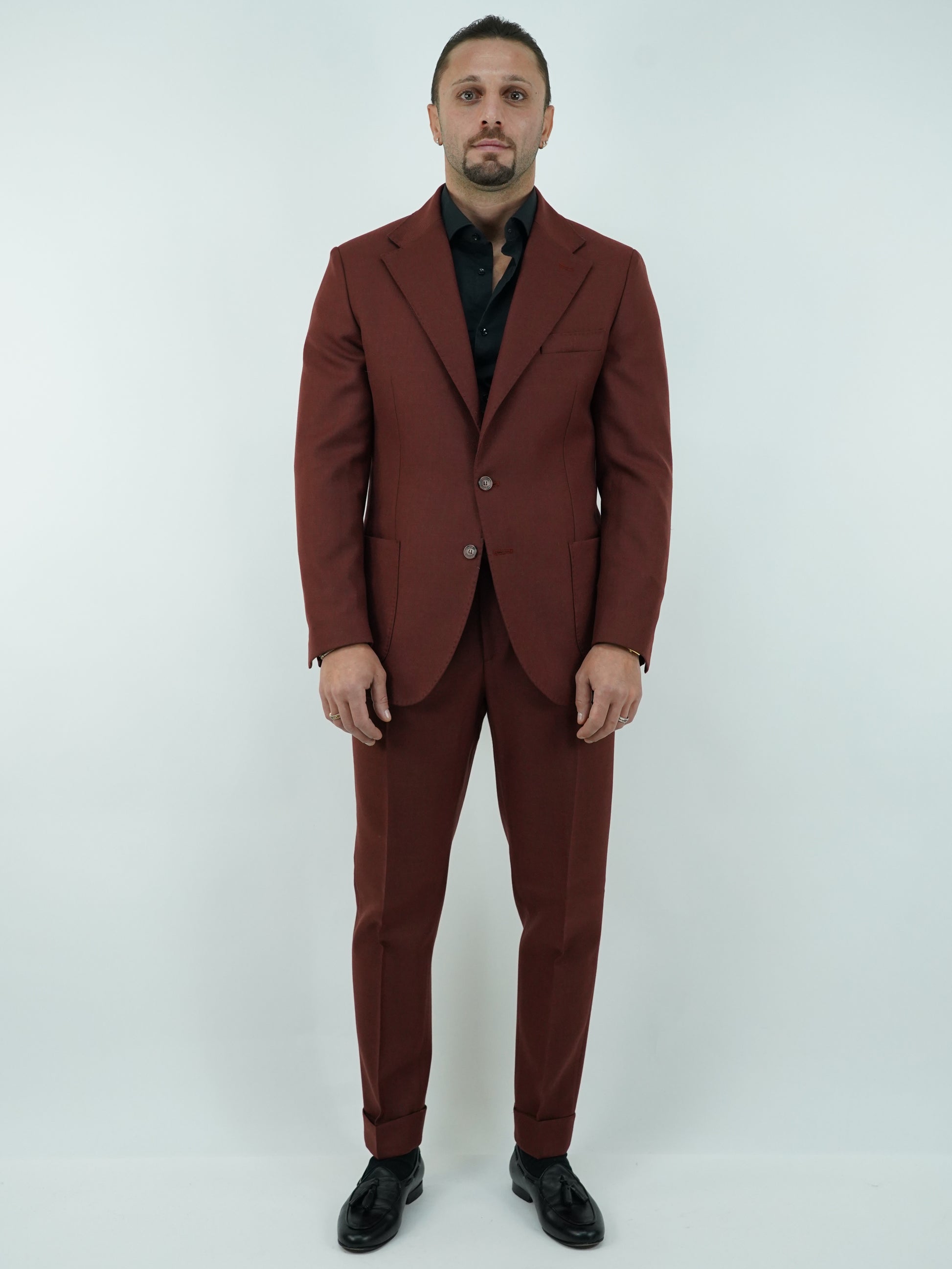 Giacca harmonious petto napoli mattone