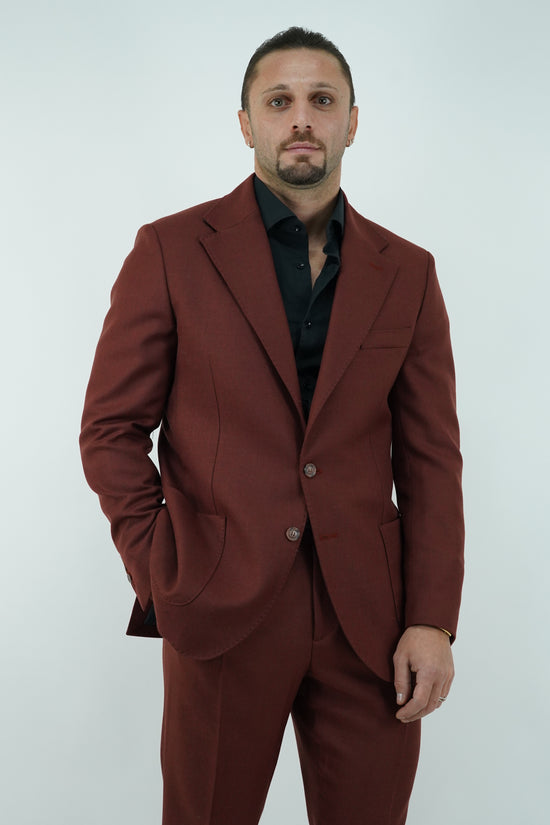 Giacca harmonious petto napoli mattone