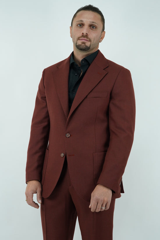 Giacca harmonious petto napoli mattone