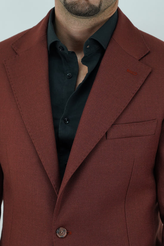 Giacca harmonious petto napoli mattone