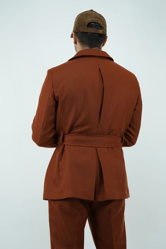 Giacca Safari coccio