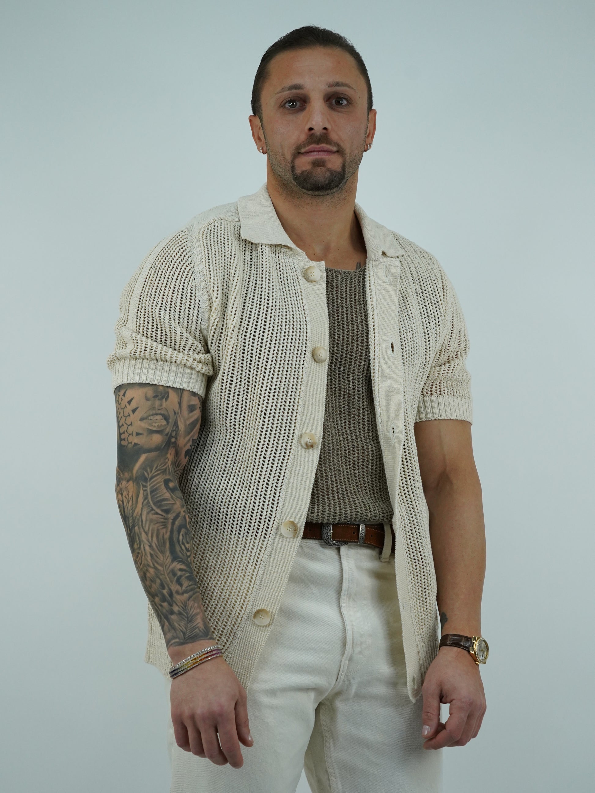 Camicia forata mastice