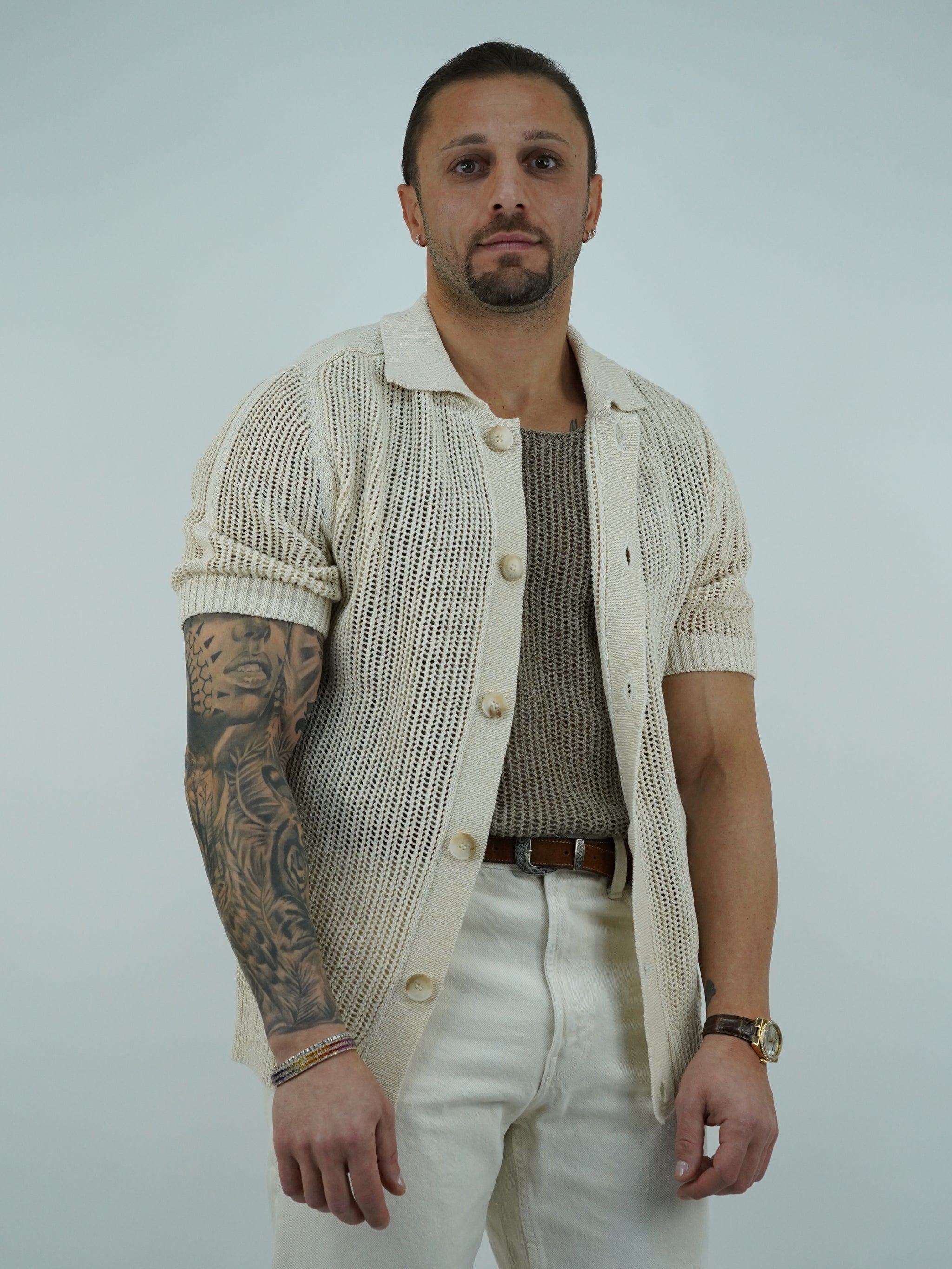 Camicia forata mastice