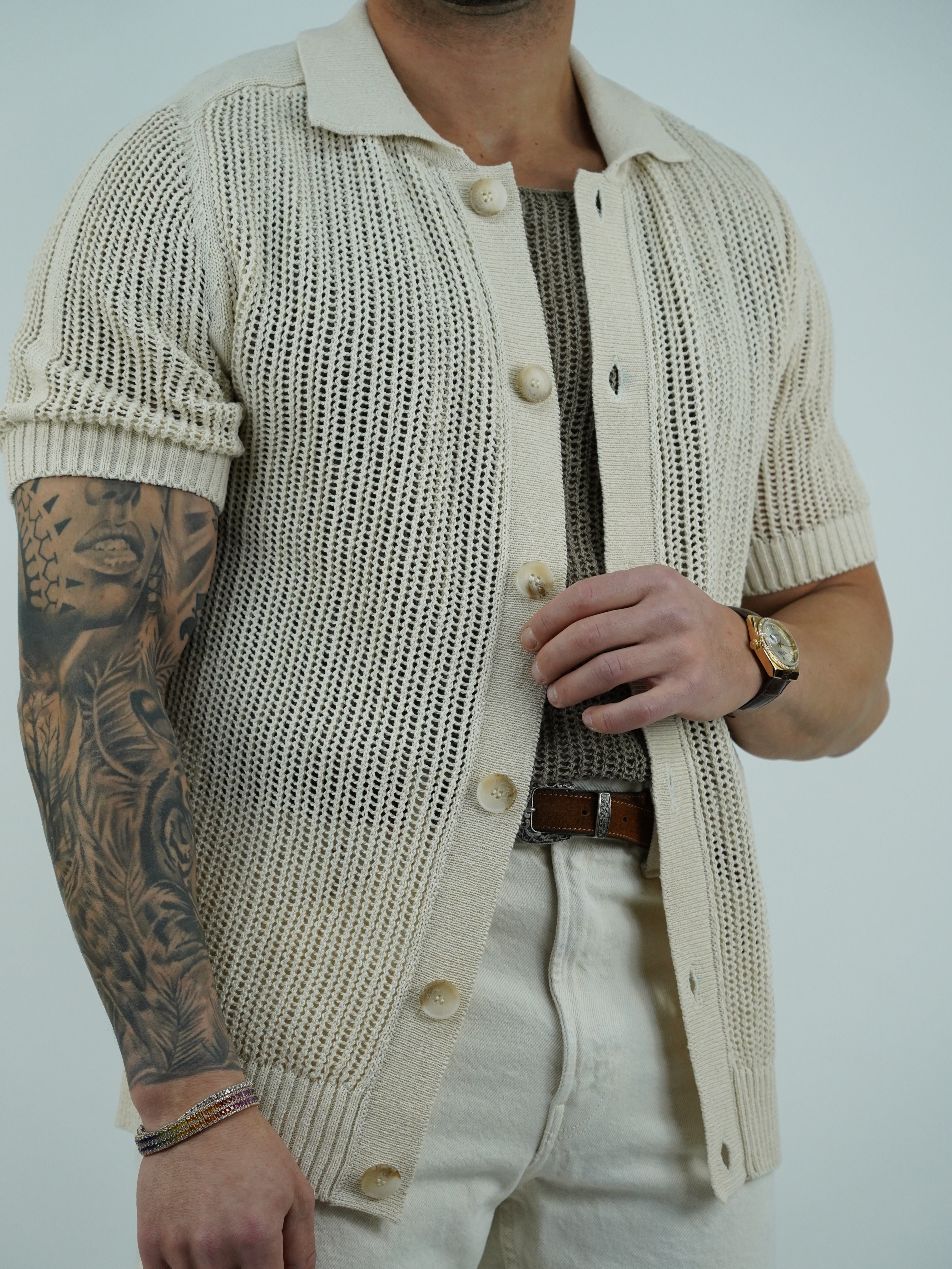 Camicia forata mastice