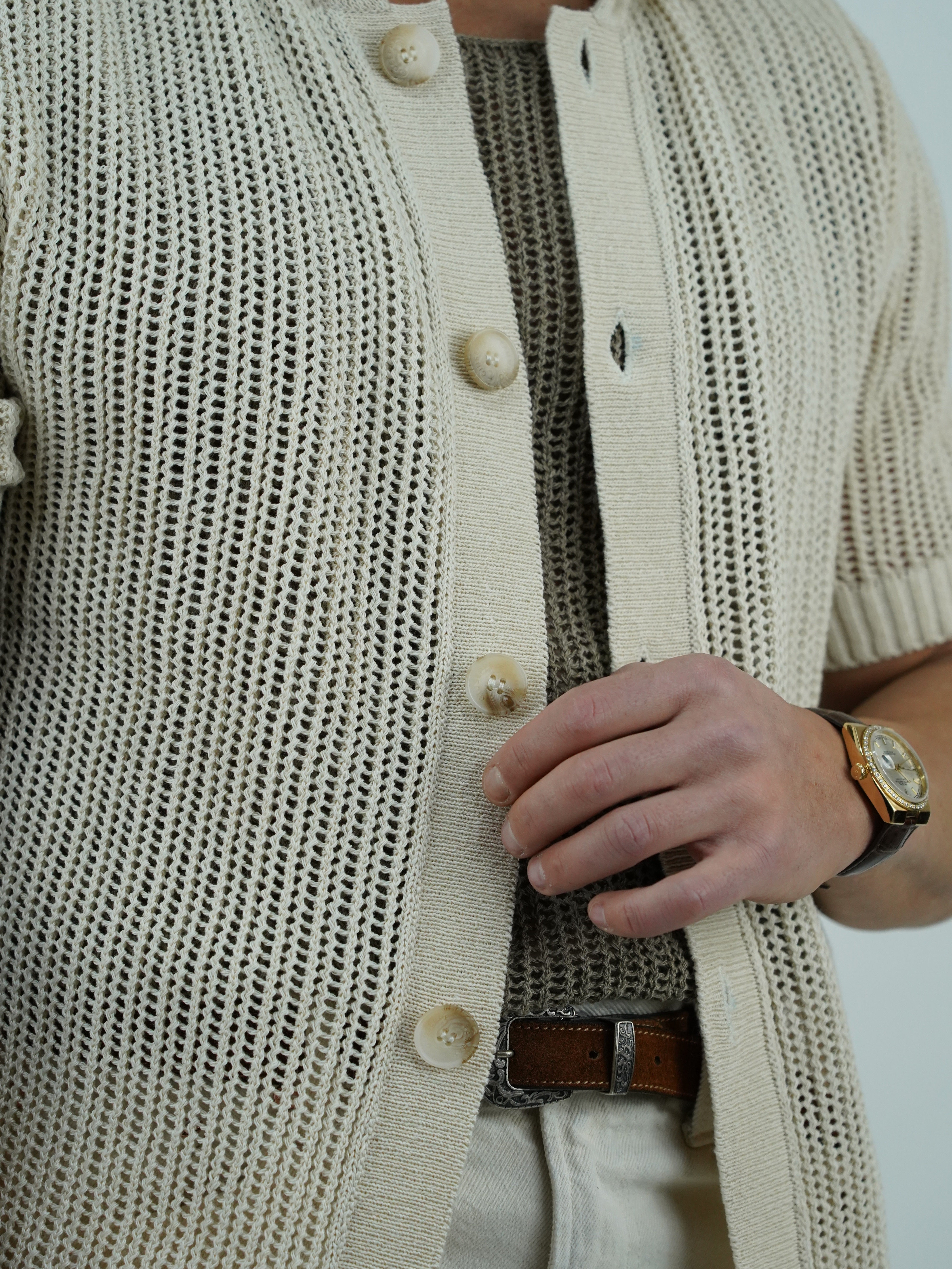 Camicia forata mastice