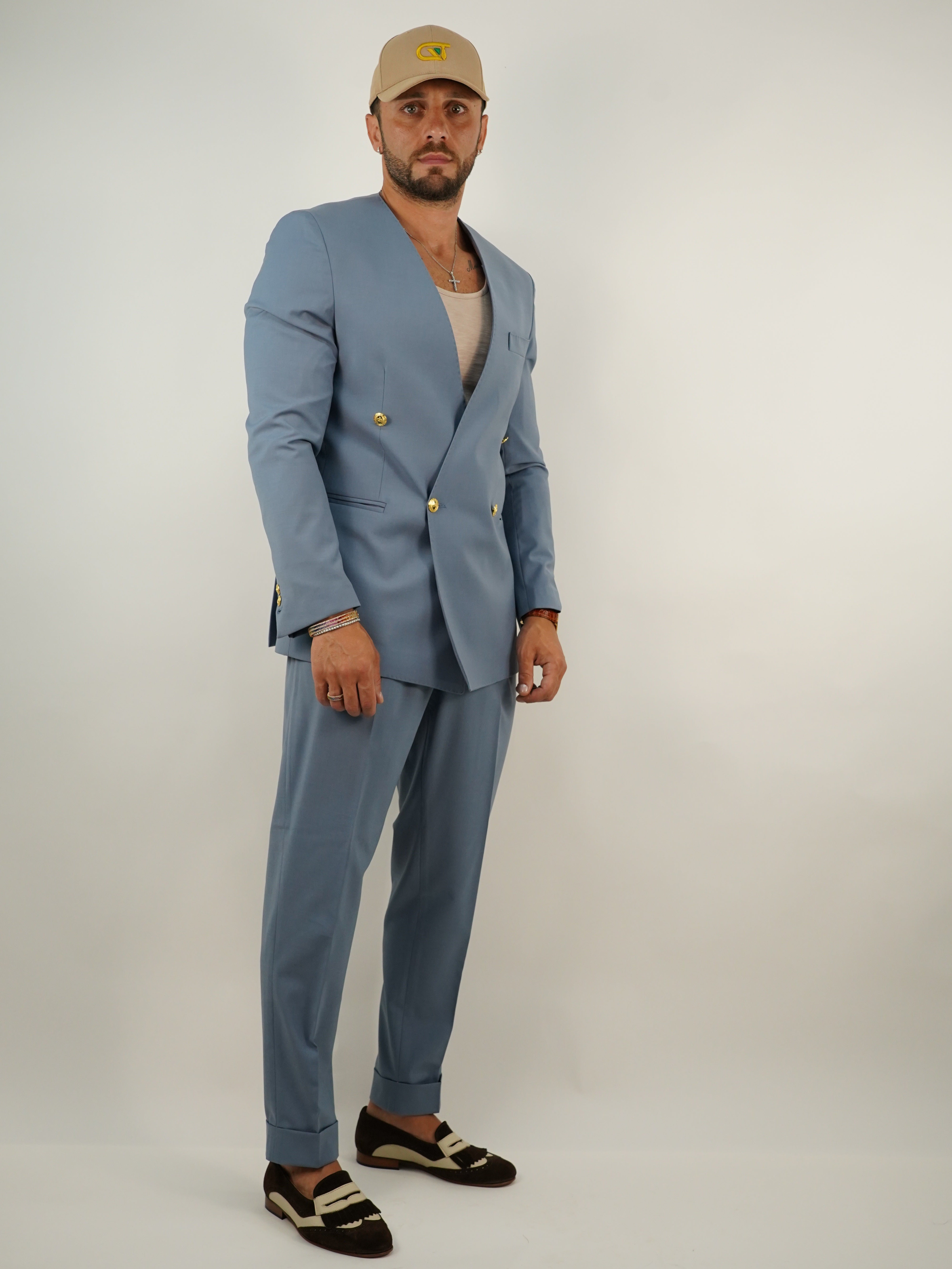 Carta Da Zucchero Abito Sposo Uomo Estivo Abito Cerimonia Uomo