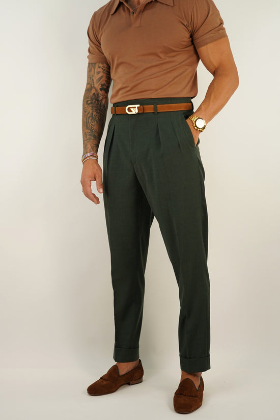 Gurkha verde malachite con passanti