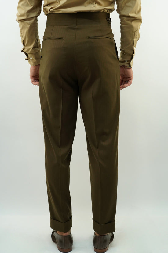 Abito Extensive doppiopetto petto a lancia colore cubano