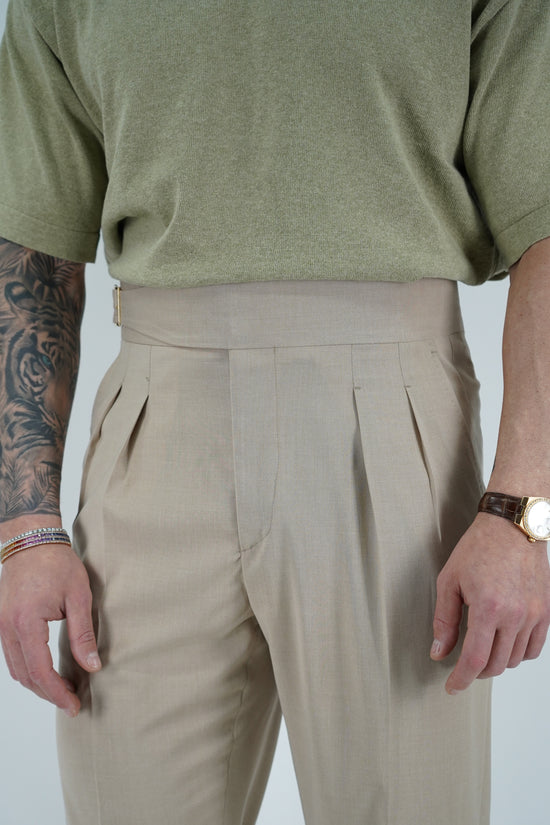 Gurkha sabbia con fibbia laterale regolabile