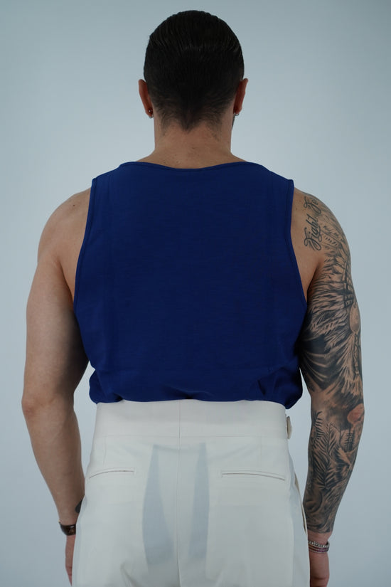 Canotta Napoli blu intenso