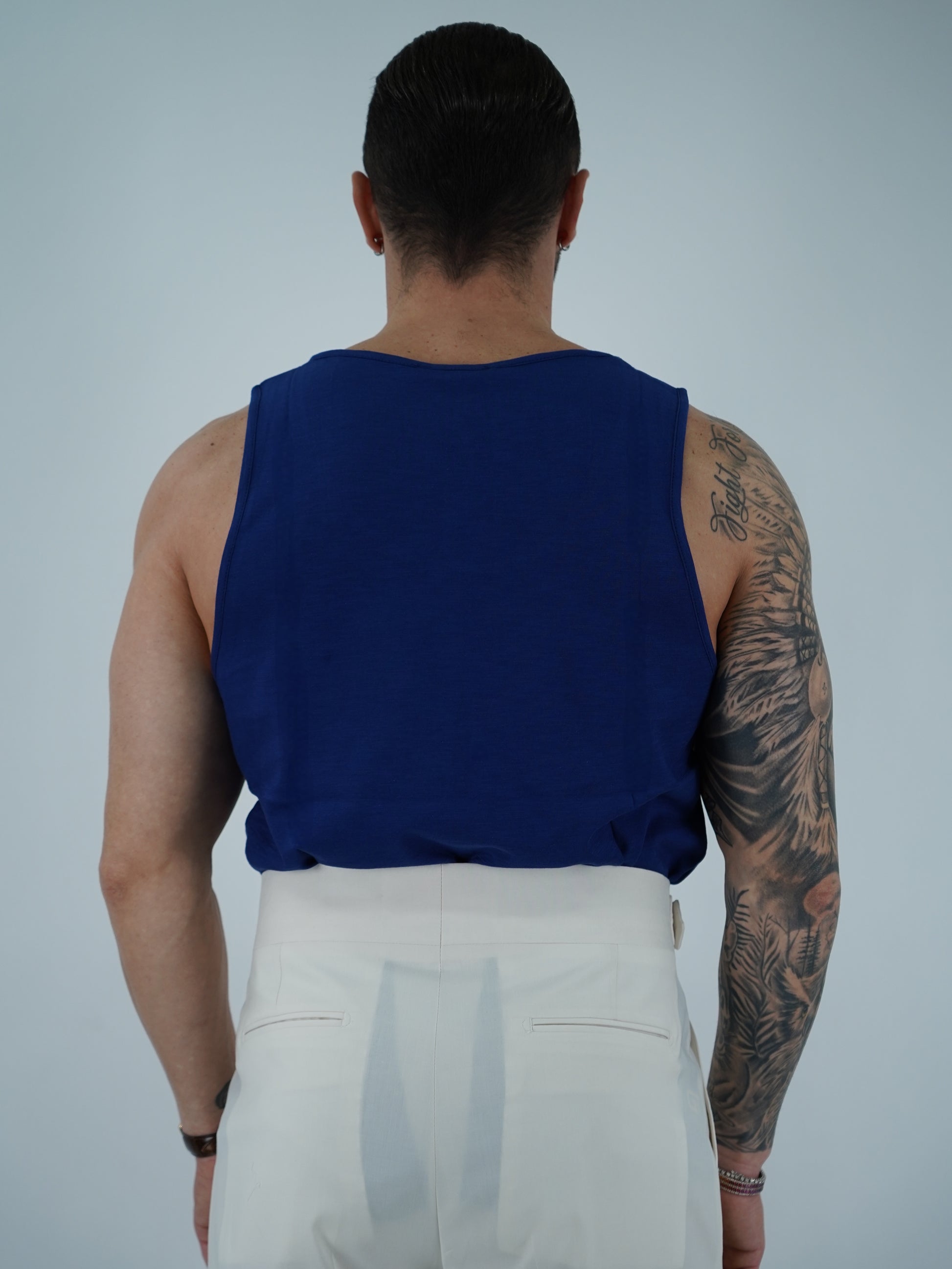 Canotta Napoli blu intenso